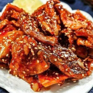 Khô Mực Rim Me